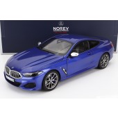 BMW 8 SERIES 850i COUPE (F92) 2019 E1/18 AZUL METALIZADO