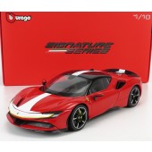 FERRARI SF90 STRADALE HYBRID 1000hp ASSETTO FIORANO 2019 E1/18 ROJO SIGNATURE SERIES