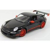 PORSCHE 911 997 GT3RS 2010 E1/18 NEGRO/NARANJA