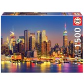 PUZZLE MANHATTAN DE NOCHE 1500 PIEZAS