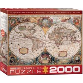 PUZZLE MAPA DEL MUNDO ANTIGUO 2000 PIEZAS (Jansson, Jan)