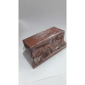 PEANA Pedestal 50mm Rectangular 12X6cm BUBINGA