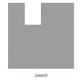 MOLDURA VITRINA 12X12X1000 mm. 1 Ranura (TILO)