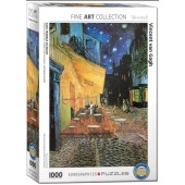 PUZZLE terraza de cafe por la noche 1000 PIEZAS (Vincent van Gogh)