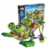 LOZ ROBOT RANA CON MOTOR 118 Piezas