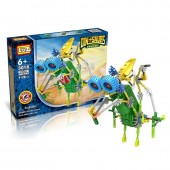 LOZ ROBOT PTEROSAURIO CON MOTOR 125 PIEZAS