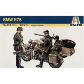 BMW R75  CON  SIDECAR E1/35