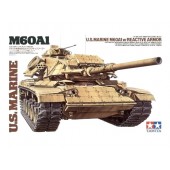 TANQUE NORTEAMERICANO M60A1 CON BLINDAJE REACTIVO E1/35