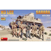 M3 LEE MID PROD. SAHARA con TRIPULACIÓN E1/35