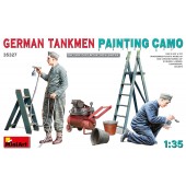 PINTURA CAMO TANQUISTAS ALEMANES E1/35