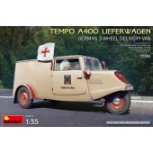 TEMPO A400 LIEFERWAGEN. GERMAN 3-WHEEL DELIVERY VAN E1/35