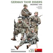 GERMAN TANK RIDERS. (Ardennes 1944) E1/35