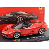 FERRARI LAFERRARI APERTA SPIDER 2016 E1/43 ROJO