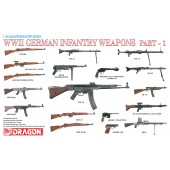 WWII GERMANY INFANTRY WEAPONNS PART 1 E1/35