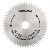 DISCO DE CORTE SIERRA CIRCULAR ``SUPERCUT``-80 DIENTES Ø58 mm
