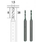 MICROBROCAS DE METAL DURO Ø 1,5mm