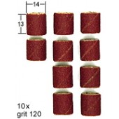 RECAMBIO 10 CILINDROS DE LIJADO Ø14mm (grano 120)