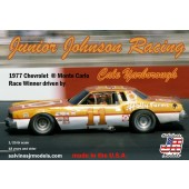 Chevy Monte Carlo Junior Johnson Racing 1977 Cale Yarborough E1/25