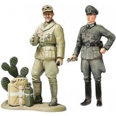 OFICIAL DE WEHRMACHT Y TRIPULANTE DE TANQUE ALEMAN E1/35