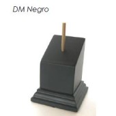PEANA pedestal Inclinada 70mm Cuadrada 3X3cm DM Negro