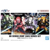 GUNDAM BB Senshi ZGMF Zaku Series Set E1/144 BANDIA