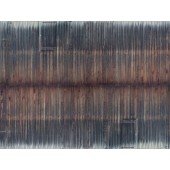 Lámina de cartón 3D Pared de madera 250X150X 0,5mm E/H0