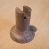 SOPORTE PEDESTAL PARA BARCOS EN MADERA AMATI - 32 mm (2 unidades)