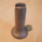 SOPORTE PEDESTAL PARA BARCOS EN MADERA AMATI - 51 mm (2 unidades)