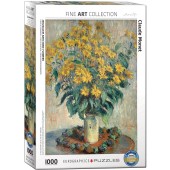 PUZZLE Flores de alcachofa de Jerusalén 1000 piezas Claude Monet