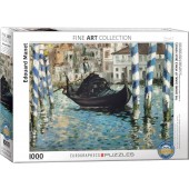 PUZZLE El Gran Canal de Venecia (Venecia Azul) 1000 piezas (Edouard Manet)