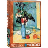 PUZZLE Florero azul 1000 PIEZAS (Cézanne, Paul)