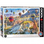 PUZZLE Capadoccia Turkey Hot Air Balloon Festival 1000 PIEZAS