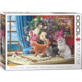 PUZZLE GATOS CURIOSOS 1000 PIEZAS