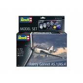 Fairey Gannet AS.1-AS.4 E1/72 (con pincel,pinturas y pegamento)