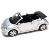 VOLSKSWAGEN NEW BEETLE CABRIOLET E1/18 PLATA