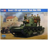 SOVIET T-26 LIGHT INFANTRY TANK Mod.1935 E1/35 *Versión española.