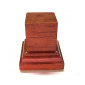 PEANA Pedestal 50mm Cuadrada 3x3cm Madera Bubinga