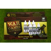 SET PINTURA TROPAS SOVIETICAS (6 Colores)