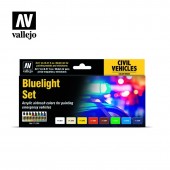 Bluelight Set (set para vehiculos de emergencia EEUU) 8 colores