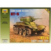 TANQUE RUSO LIGERO BT-5 E1/35 (CON CALCAS ESPAÑOLAS)
