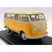VOLKSWAGEN MICROBUS  Combi T1 Samba 1963 E1/18 (CREMA AMARILLO)