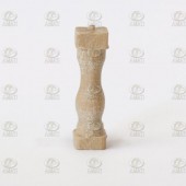 COLUMNAS MADERA DE BOJ 15 mm (10 unidades)