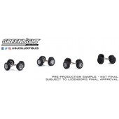 Conjunto de ruedas y neumáticos ``Ford Mustang`` Wheel & Tire Packs Series 5 E1/64