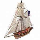 LE RENARD E1/50 (barco corsario del siglo XIX)