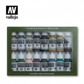 SET PINTURA GERMAN CAMOUFLAGE WWII (16 Colores)