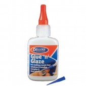 Deluxe Glue n Glaze 50ml (pegamento para piezas transparentes)