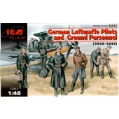 WWII GERMAN LUFTWAFFE PILOTS AND GROUND PERSONNEL (1939-1945) E1/48