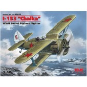 Soviet WWII biplane fighter POLIKARPOV I-153 ``CHAIKA``  E1/48