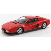 FERRARI TESTAROSSA MKI 1984 MONODADO MONOSPECCHIO E1/18 ROJO