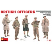 OFICIALES BRITANICOS WWII E1/35